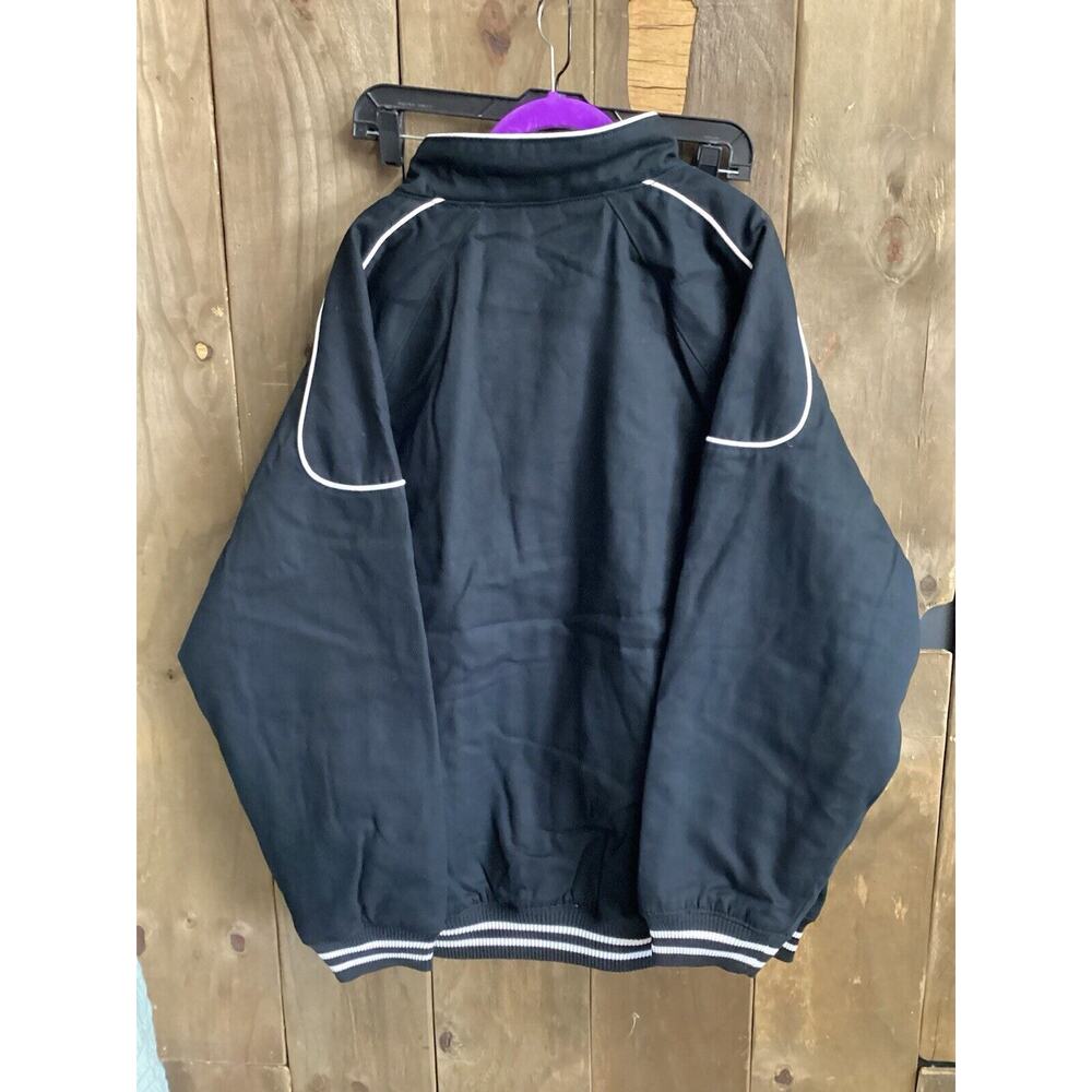 H&M Bomber Bubble Jacket Black Size Large - Picture 3 of 3